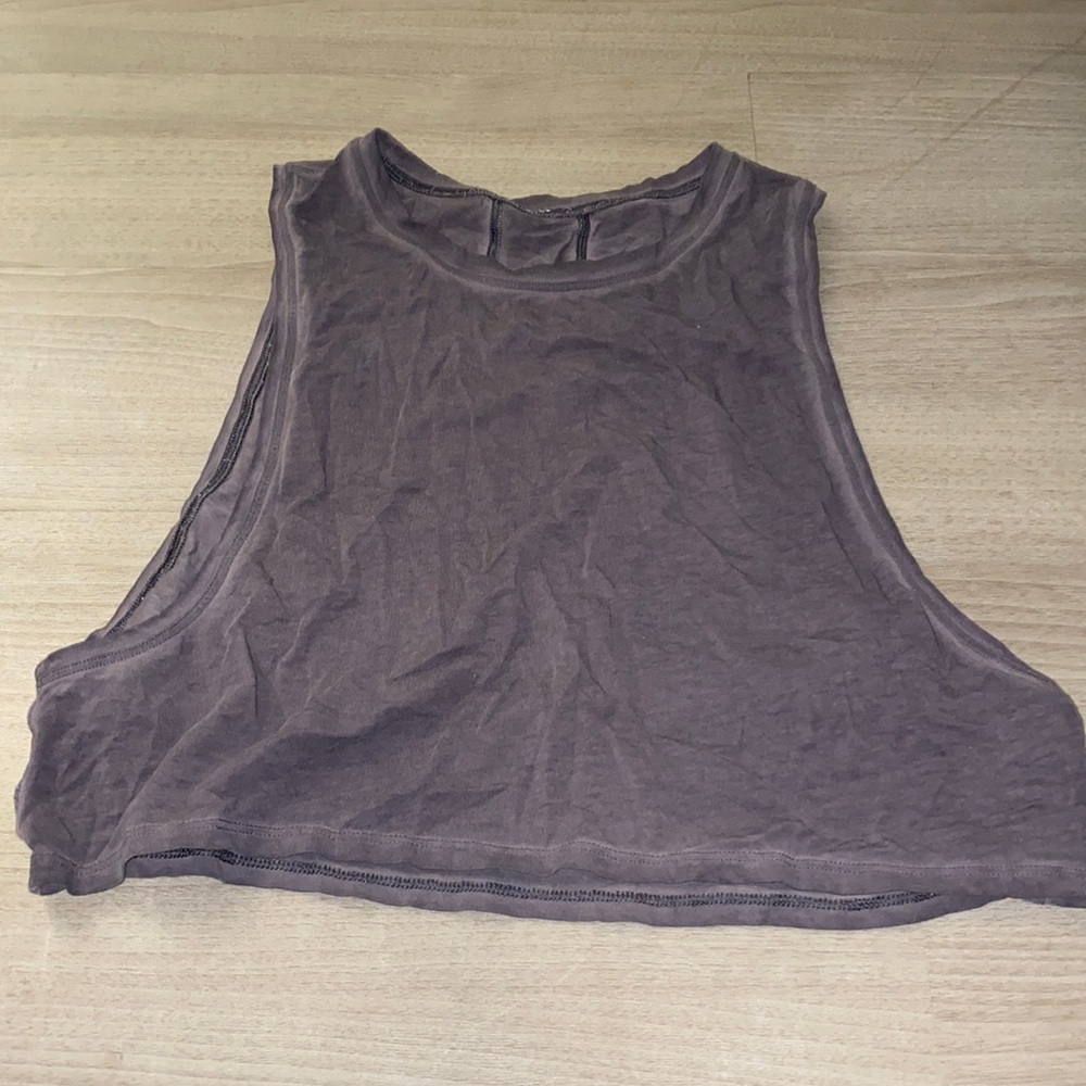 Purple lululemon muscle tank size 4